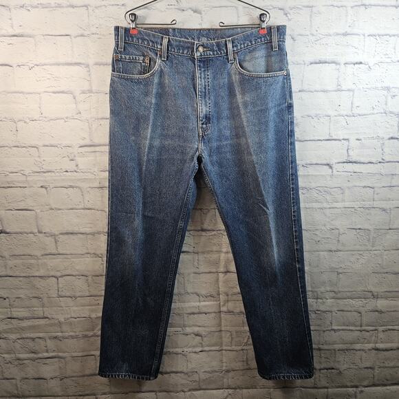 Levi's Other - VTG Levis 505 Jeans Men 38x30 Denim Regular Fit Straight Leg Red Tab 90s